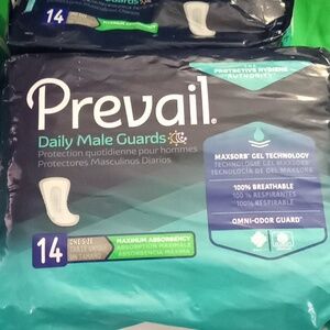 New in pack Prevail male guards